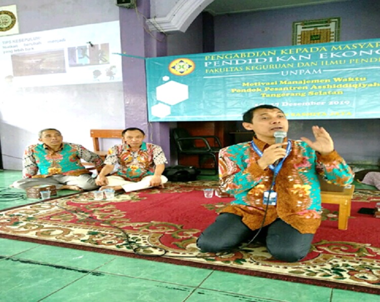 Penyuluhan Manajemen Waktu Untuk Melatih Kedisiplinan Anak Anak Didik Pondok Pesantren Asshiddiqiyah Tangerang Selatan Lppm Universitas Pamulang